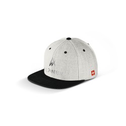 Alpinium snapback cap (black or silver)